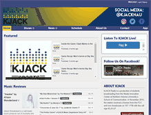 Tablet Screenshot of kjackradio.com
